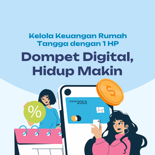 Kelola Keuangan Rumah Tangga dengan 1 HP